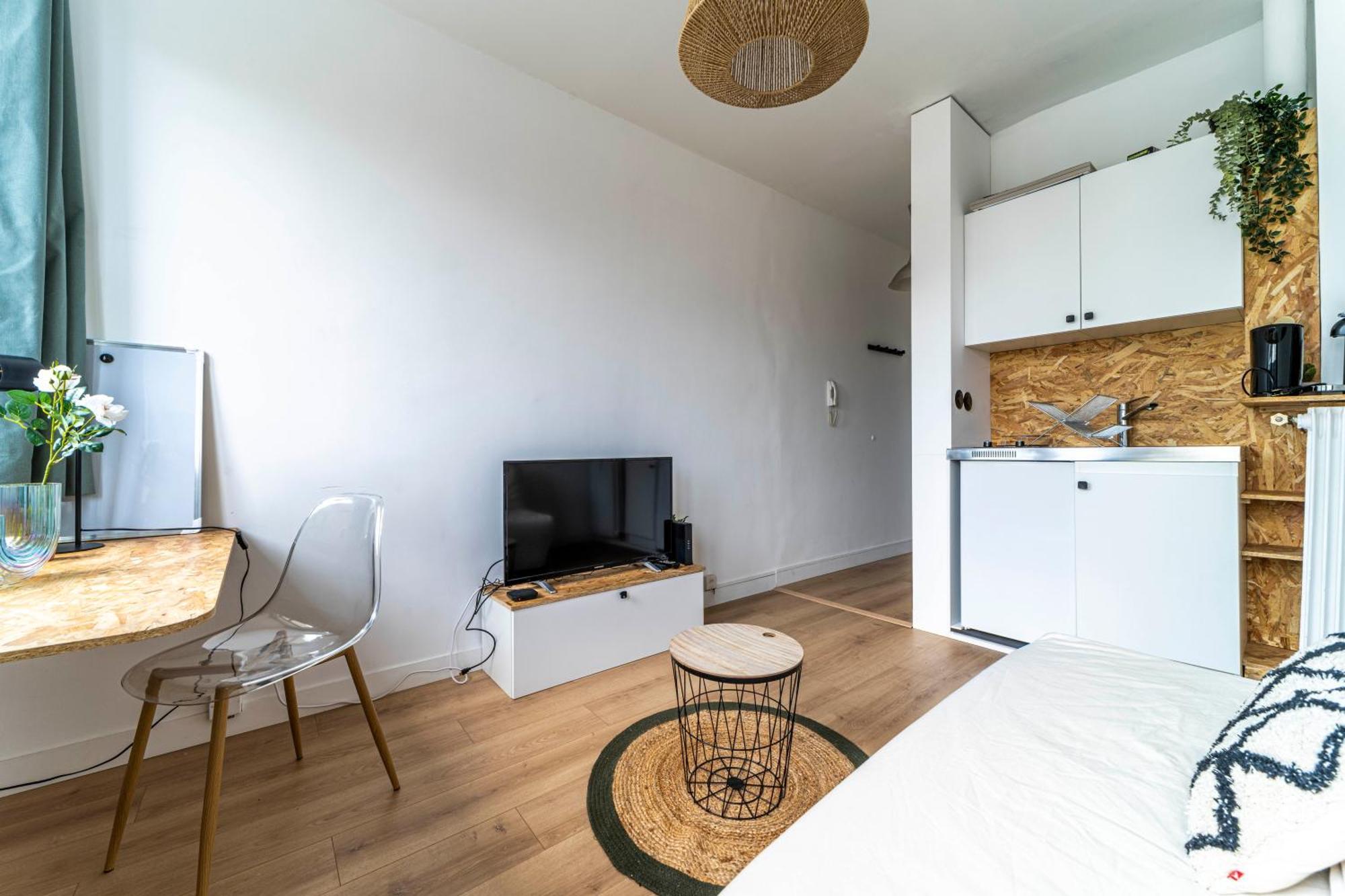 Studio Chaleureux Avec Aquarium Apartment Marcq-en-Baroeul Exterior foto