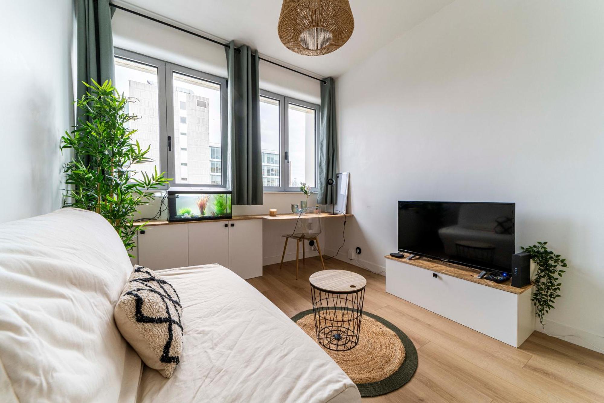 Studio Chaleureux Avec Aquarium Apartment Marcq-en-Baroeul Exterior foto