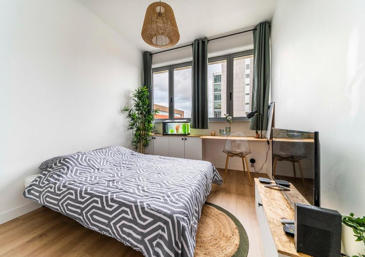 Studio Chaleureux Avec Aquarium Apartment Marcq-en-Baroeul Exterior foto
